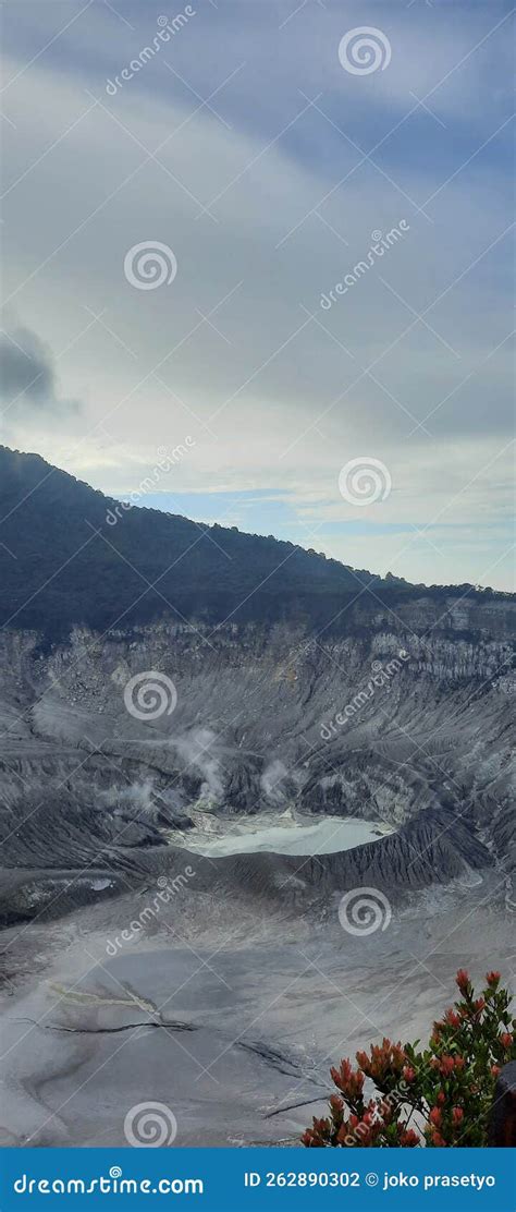 Crater of Tangkuban Perahu Jawa Barat Stock Photo - Image of perahu ...