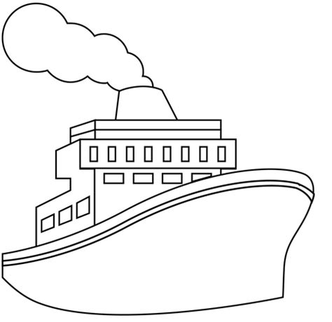 Ship coloring page | Free Printable Coloring Pages