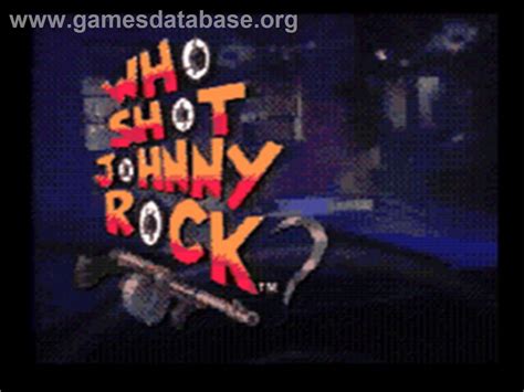 Who Shot Johnny Rock? v1.6 - Sega CD - Games Database