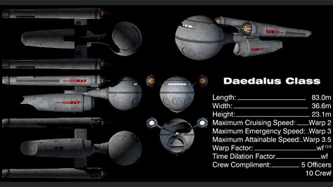 Daedalus class starship | Starfleet ships, Starship, Ship