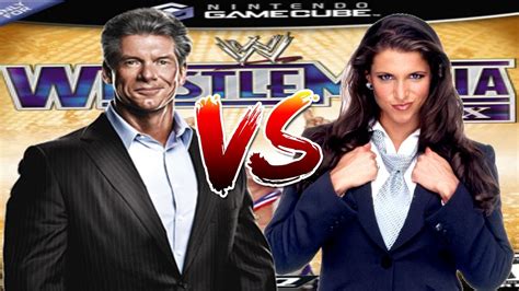 WWE Wrestlemania XIX Vince Mcmahon vs Stephanie Mcmahon - YouTube