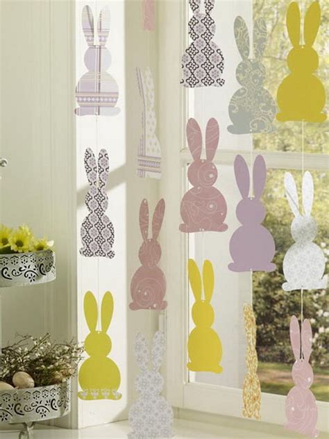 páscoa 6 50-Elegant-Easter-Window-Decoration-21 | Decoração de pascoa ...