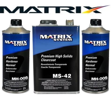 Matrix Ms-42 High Solids Urethane Clearcoat W/mh005 (similar Dcu 2042)(mtxms-42)