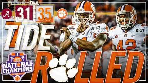 National Champions! – Clemson Tigers Official Athletics Site