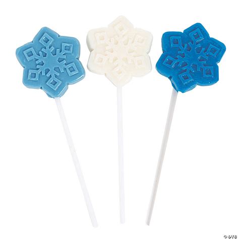 Winter Princess Snowflake Lollipops | Oriental Trading