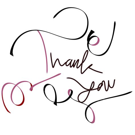 Thank You, Thanks, Lettering, Thank PNG Transparent Clipart Image and PSD File for Free Download