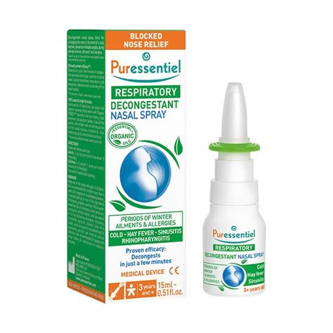 Puressentiel Respiratory Decongestant Nasal Spray 15ml | Holland & Barrett