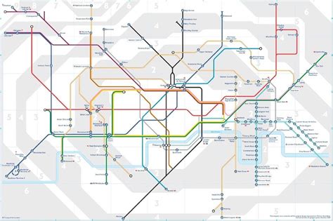 Alternative Tube Maps: The Accessible Underground | Londonist