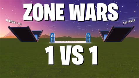 ZONE WARS 1 VS 1 [ vhvh ] – Fortnite Creative Map Code