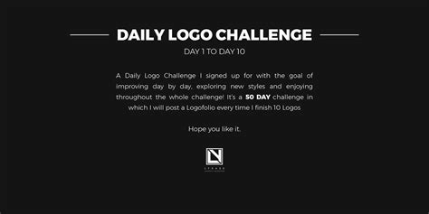 Daily Logo Challenge - Day 1 to 10 on Behance