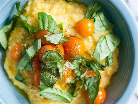 Easy Savory Summertime Grits - one window kitchen
