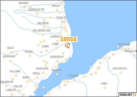 Gango (Philippines) map - nona.net