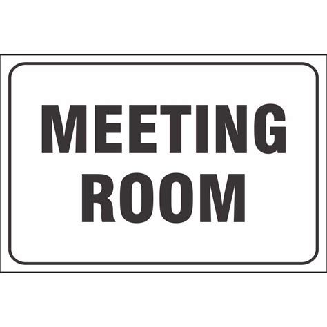 Conference Room Signage