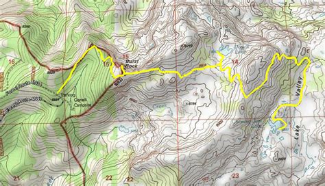 Emigrant Wilderness Trifecta: Burst Rock, Powell and Chewing Gum Lakes ...