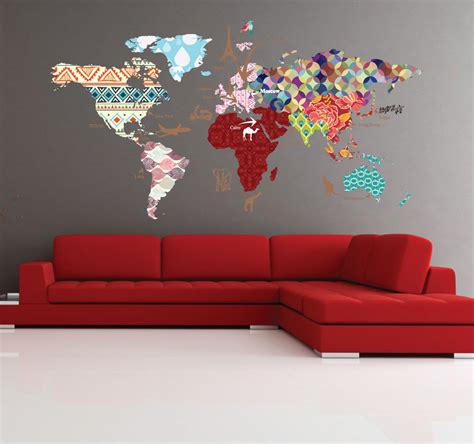 Full Wall Mural Kids World Map 01 E Walls - vrogue.co