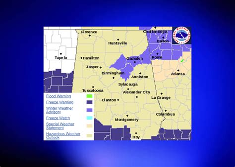 NWS issues Winter Weather Advisory | The Trussville Tribune