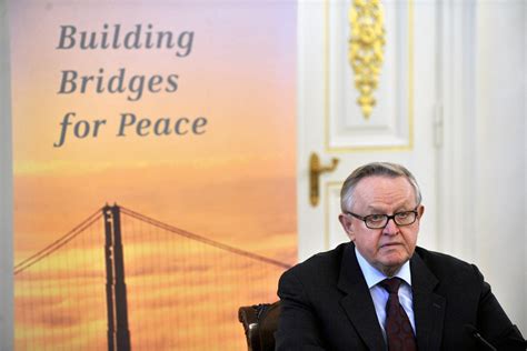 Martti Ahtisaari, conflict mediator who won Nobel Peace Prize, dies at ...