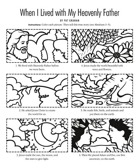 Plan Of Salvation Coloring Page at GetColorings.com | Free printable ...