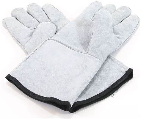 Heat-Resistant Leather Gloves for lab use