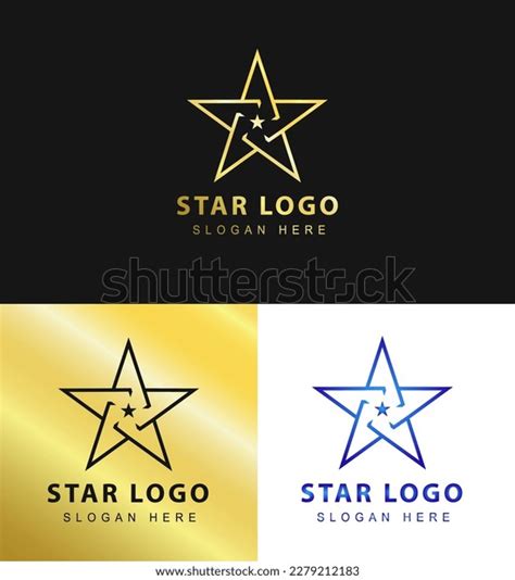 Star Logo Vector Illustration Blue Star Stock Vector (Royalty Free ...