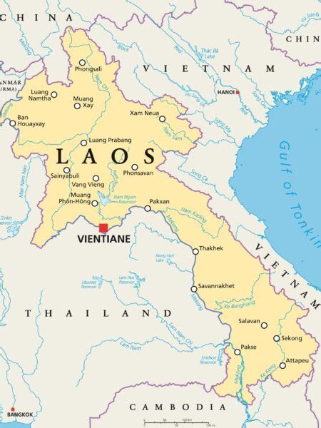 What is the Capital of Laos? | Mappr