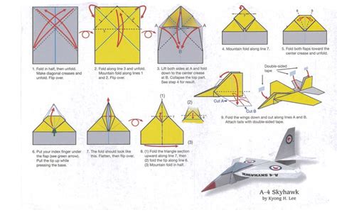 best paper plane folding instructions - Google keresés | Best paper ...