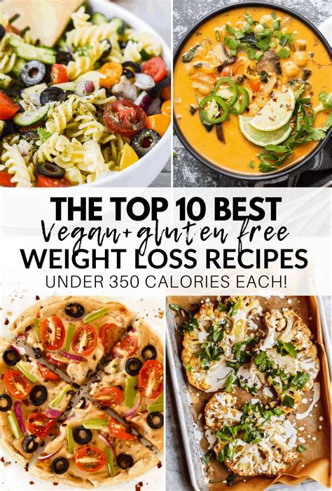 Top 10 Vegan Recipes For Weight Loss (Gluten-Free & Low-Calorie)