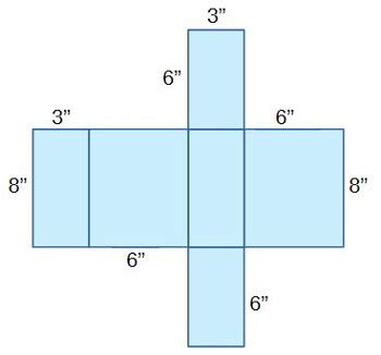 Constructing & Measuring Right Rectangular Prisms From Nets | Study.com