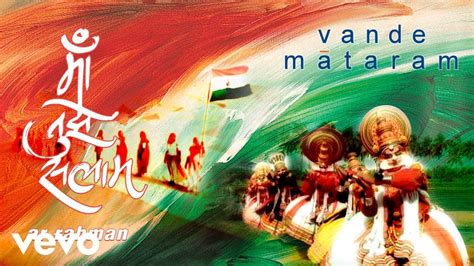 MAA TUJHE SALAAM LYRICS - A.R. Rahman - Vande Mataram (1997) | LyricsBogie