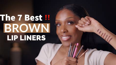 The 7 Best Brown Lip Liners | Drugstore and High End Options💋 - YouTube
