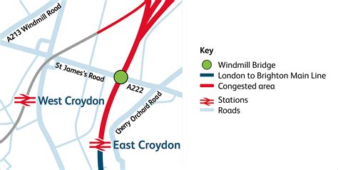 West Croydon Map