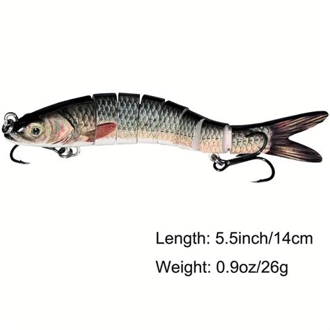 Fishing Lures Bass Trout Multi Jointed Swimbaits Slow - Temu