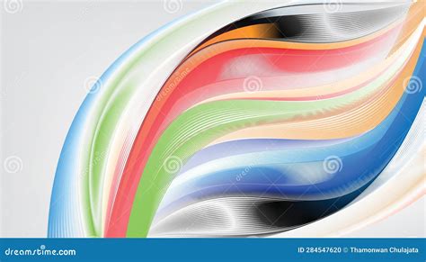 Abstract Wavy Design Template Banner Background Stock Photo - Image of ...