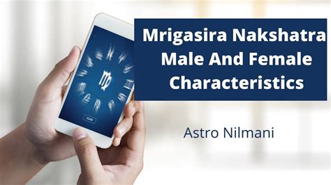 Mrigasira Nakshatra Male And Female Characteristics in 2022 | Astrology, Learning, Vedic astrology