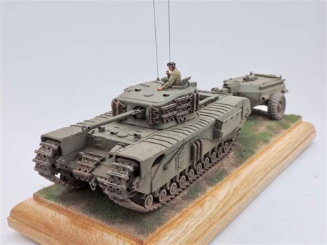 Pete's Model World : Tamiya Churchill Crocodile Complete