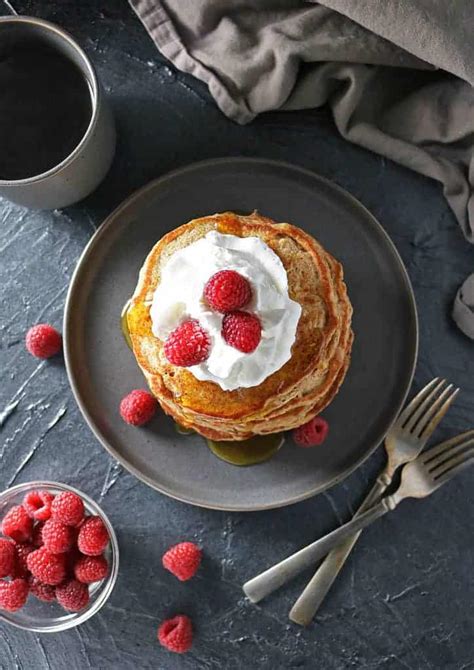 Easy Oatmeal Pancakes (gluten free) Recipe - Savory Spin