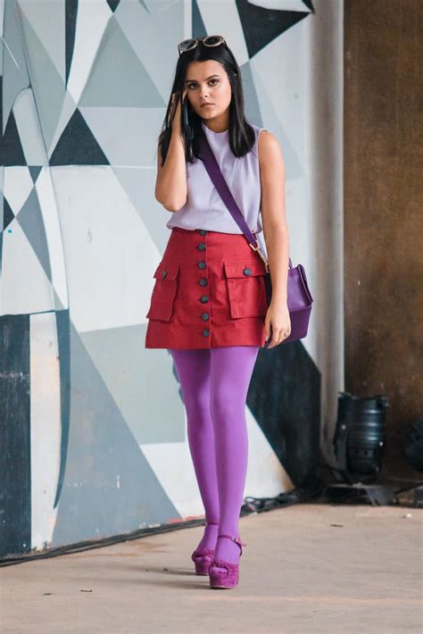 Red and Purple | Unusual Colour Combination Outfit Ideas | POPSUGAR Fashion UK Photo 27