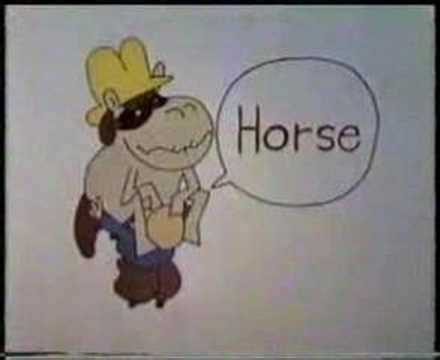 Sesame Street - H for horse - YouTube