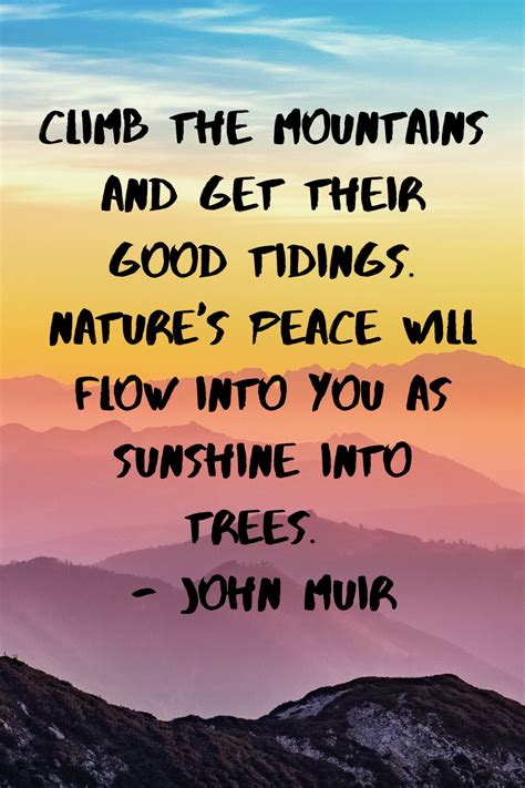 John Muir Quotes | John muir quotes, Peace quotes, John muir