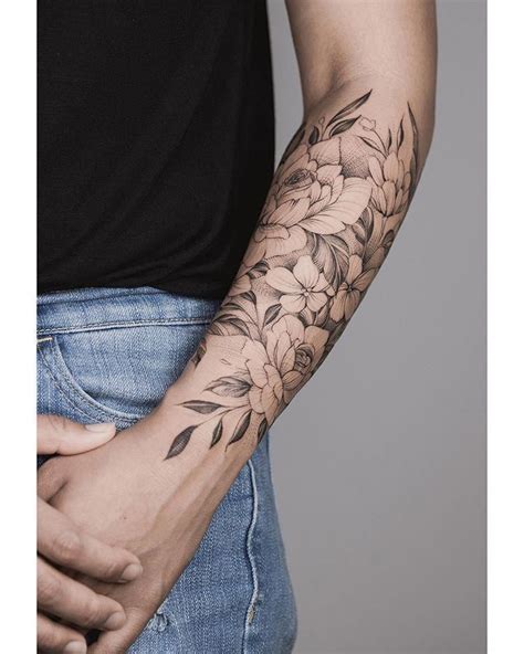 Pin by Brianna Johnson on Tattoos | Forearm sleeve tattoos, Tattoos, Floral tattoo sleeve