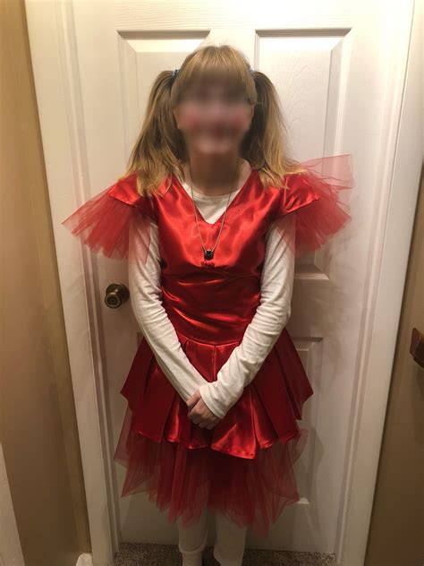 So my grandmother made me a Circus Baby costume, and I wanted to see if ...