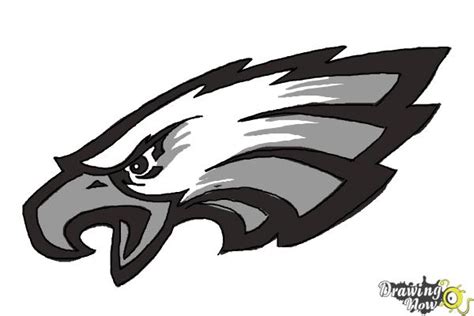 How to Draw Philadelphia Eagles Logo, Nfl Team Logo - DrawingNow