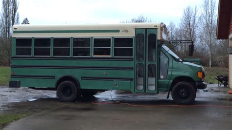 Lifted Short-bus on 32's - School Bus Conversion Resources