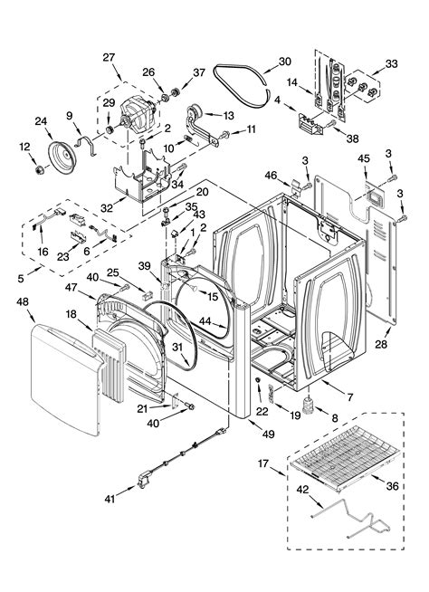 Kenmore Elite Oasis Electric Dryer Parts | Reviewmotors.co