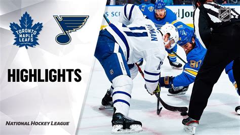 NHL Highlights | Maple Leafs @ Blues 12/07/19 - YouTube