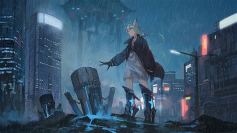 Futuristic Anime Wallpapers - 4k, HD Futuristic Anime Backgrounds on ...