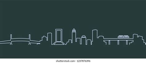 267 Jacksonville Skyline Silhouette Images, Stock Photos & Vectors ...