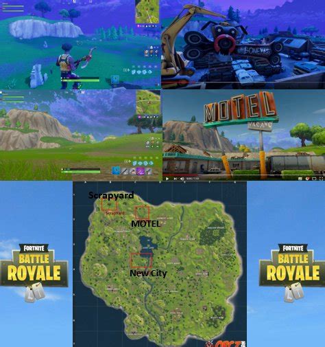 Fortnite Season 9 Map And Locations