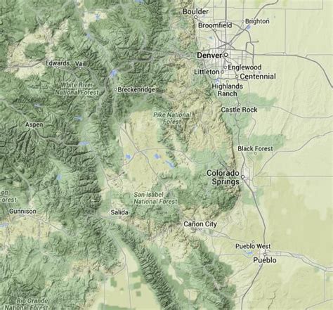 Colorado Interactive USDA Plant Hardiness Zone Map | Canon city, Colorado, Plant hardiness zone map