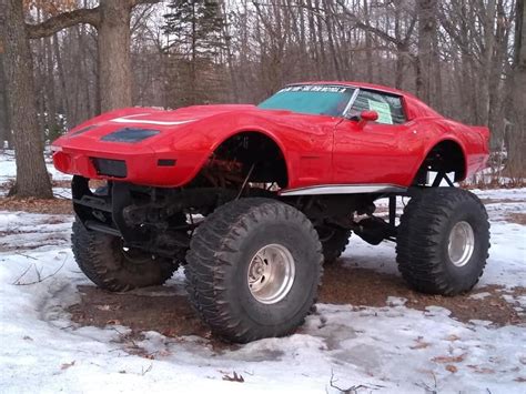 You will feel like you're on top of the world with the 1977 Corvette 4x4 that is offered for ...